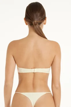 New York Padded Microfiber Bandeau Bra - Strapless And Bandeau - Women | Tezenis