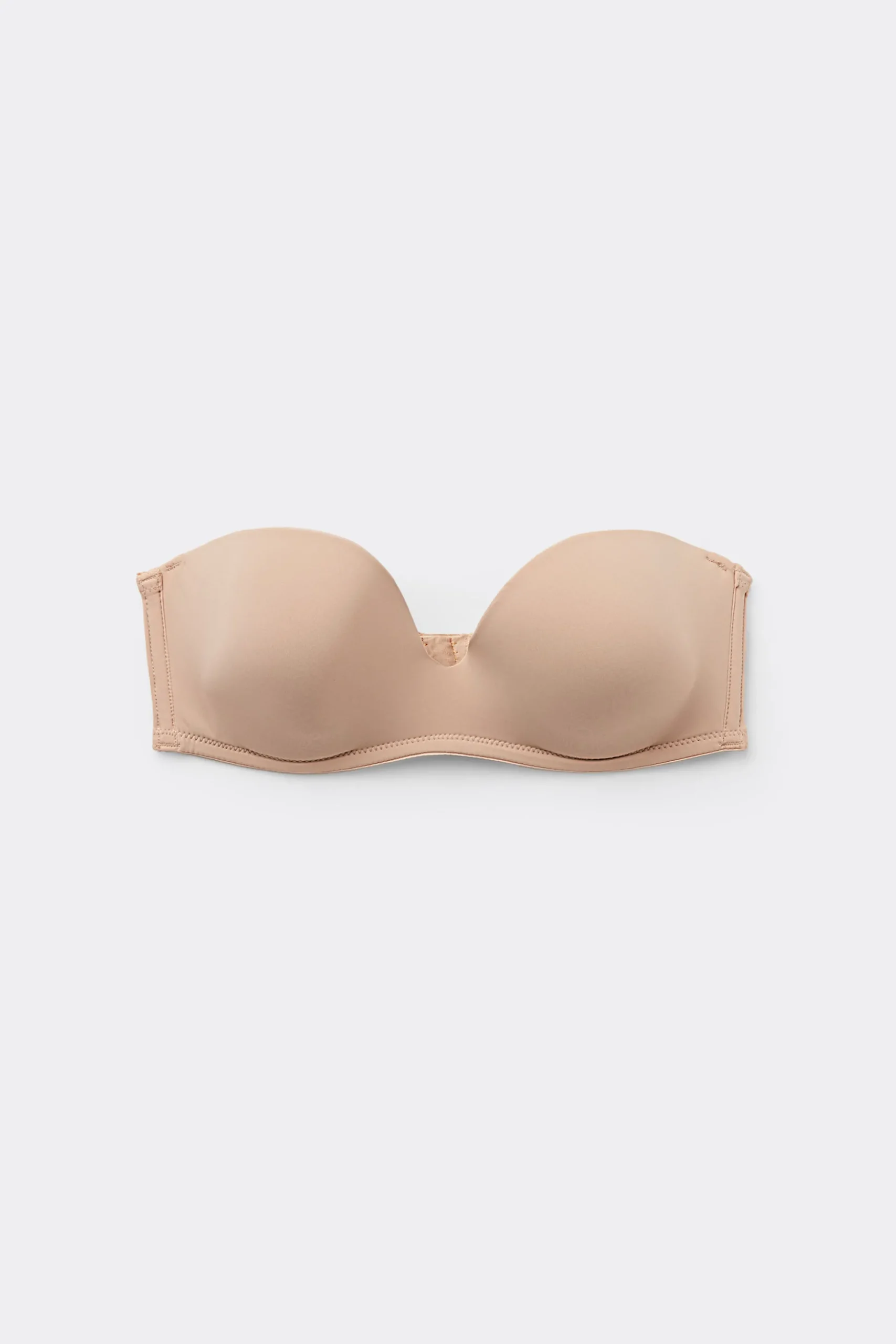 New York Padded Microfiber Bandeau Bra - Strapless And Bandeau - Women | Tezenis