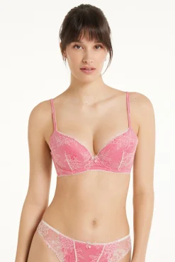 Ocean Dream Lace Berlin Balconette Bra - Push-up - Women | Tezenis