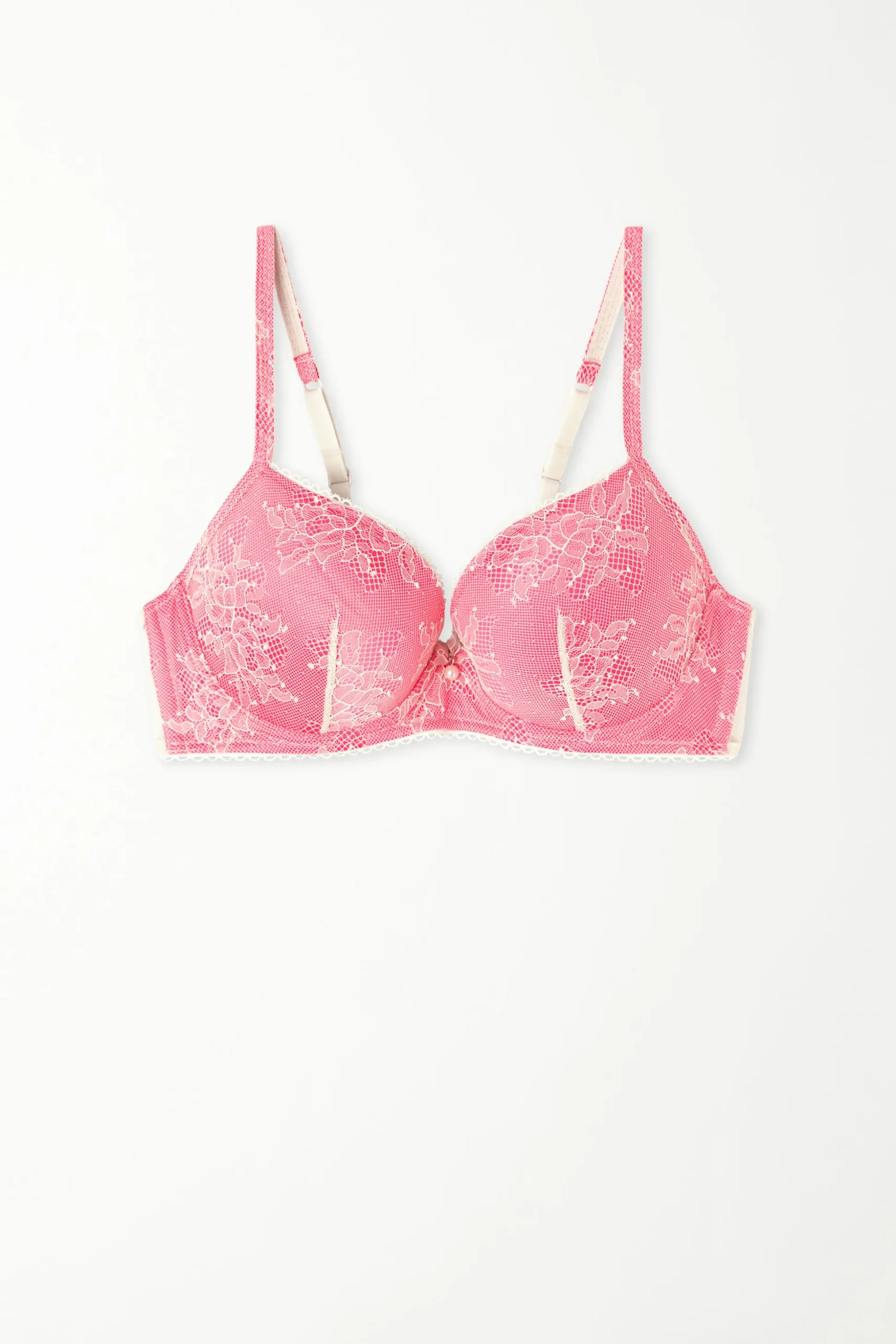 Ocean Dream Lace Berlin Balconette Bra - Push-up - Women | Tezenis