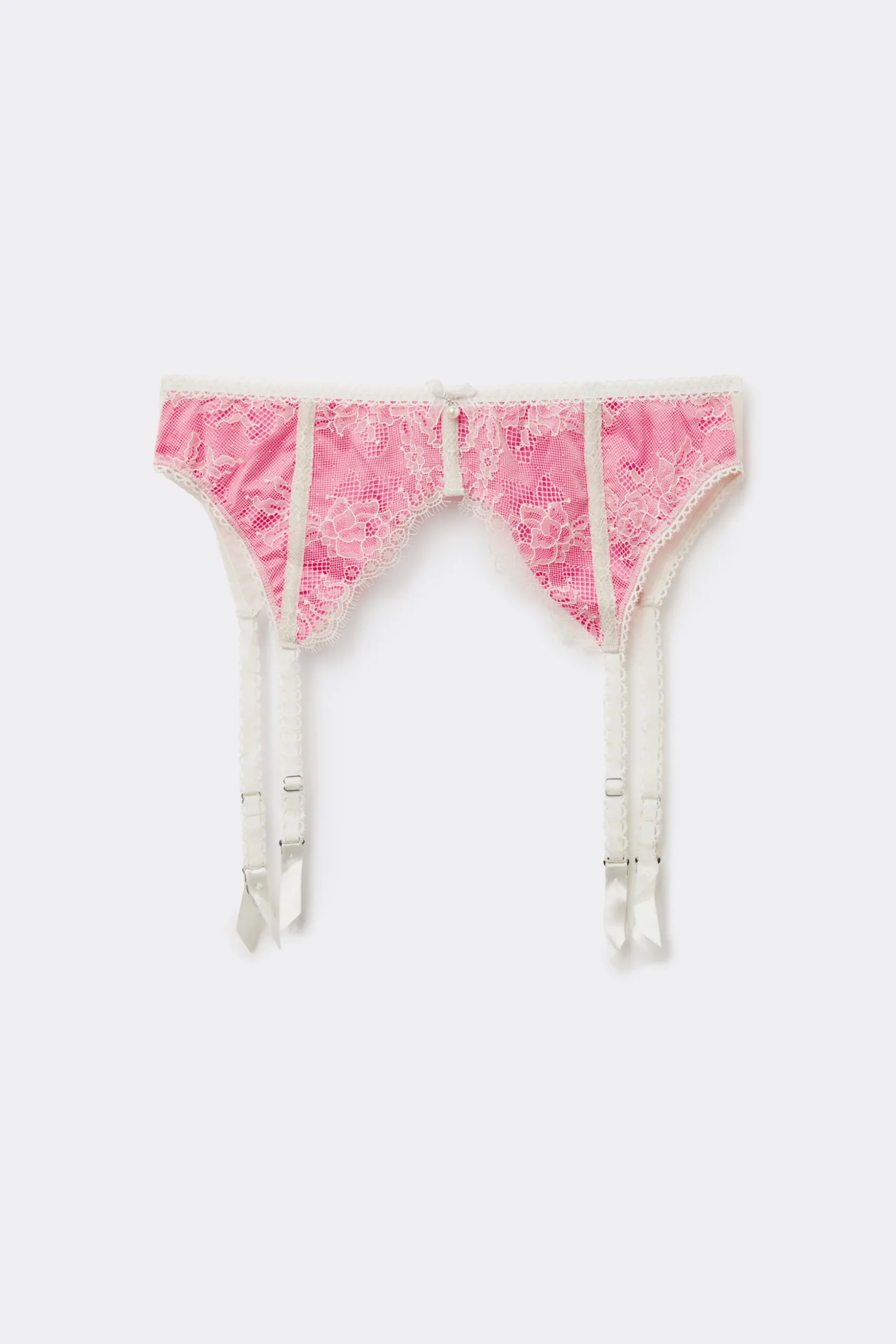 Ocean Dream Lace Garter Belt - Accessories - Women | Tezenis