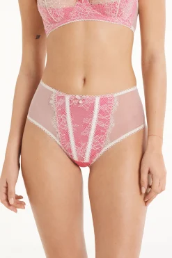 Ocean Dream Lace High-Rise Hipsters - French Cut - Women | Tezenis