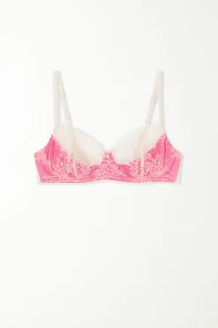 Ocean Dream Lace Paris Balconette Bra - Balconette - Women | Tezenis