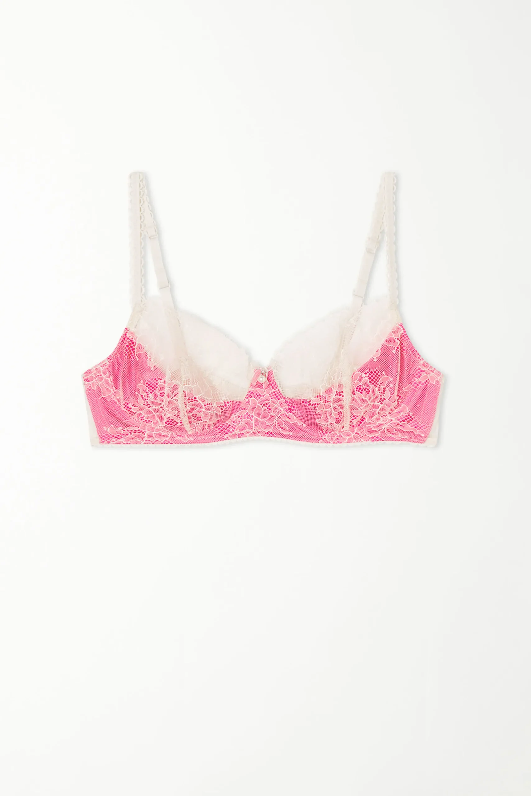 Ocean Dream Lace Paris Balconette Bra - Balconette - Women | Tezenis