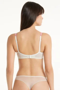 Ocean Dream Lace Prague Full-Cover Balconette Bra - Push-up - Women | Tezenis