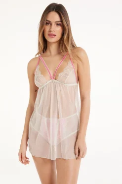 Ocean Dream Lace Spaghetti-Strap Slip - Slips - Women | Tezenis