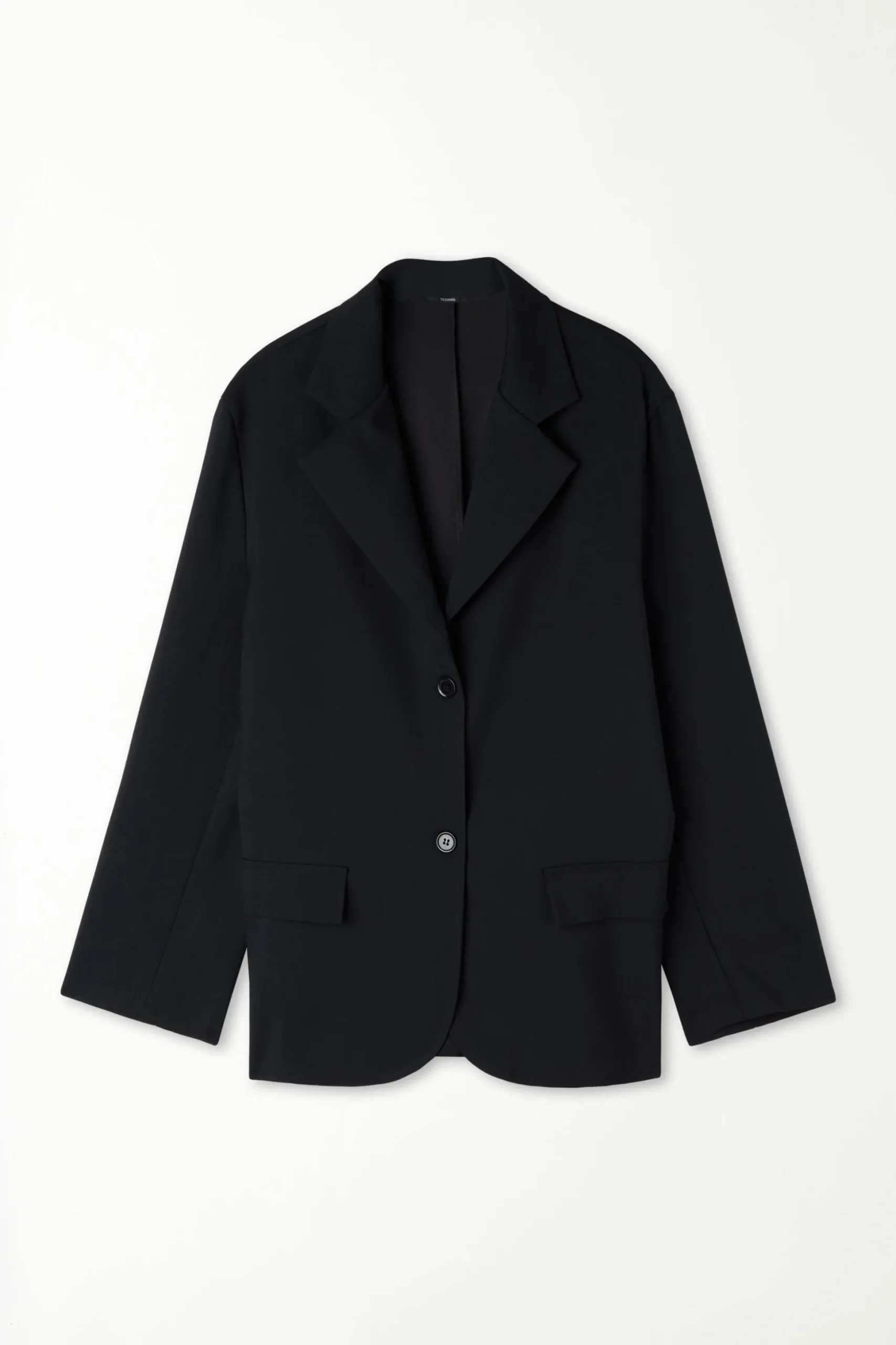 Oversized Long-Sleeved Canvas Blazer - Jackets And Blazers - Women | Tezenis