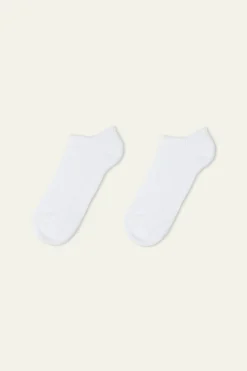 3-Pair Pack Cotton Sport Ankle Socks - Short Socks - Men | Tezenis