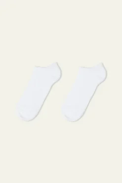 3-Pair Pack Cotton Sport Ankle Socks - Short Socks - Men | Tezenis