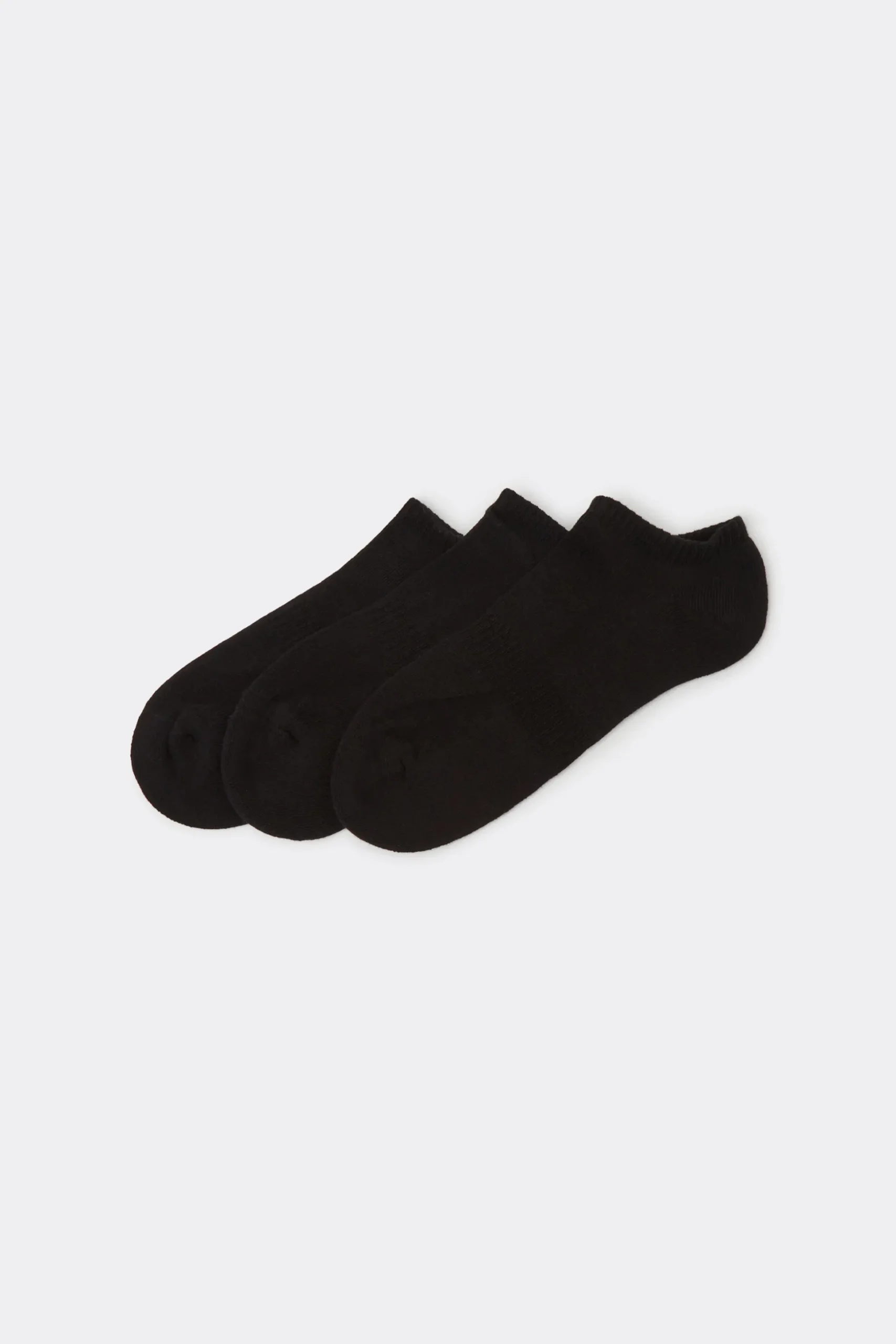 3-Pair Pack Cotton Sport Ankle Socks - Short Socks - Men | Tezenis