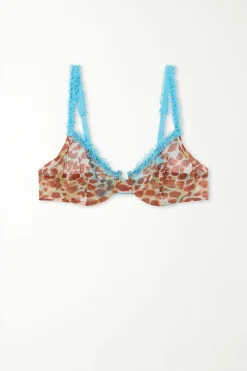 Paris Hypnotic Animalier Balconette Bra - Balconette - Women | Tezenis