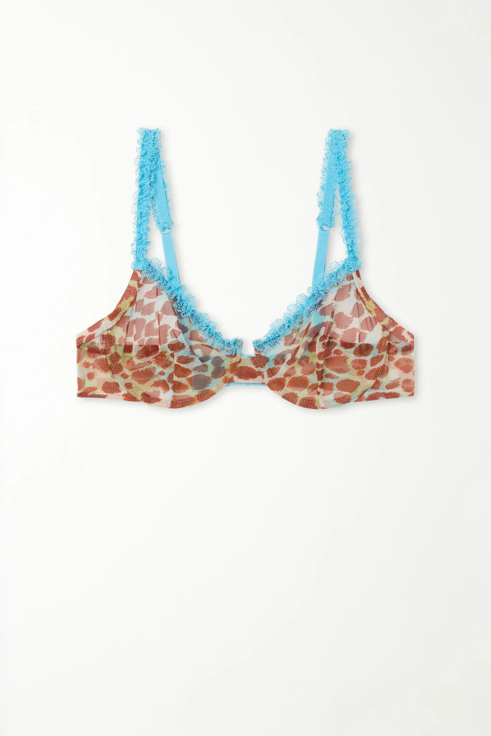 Paris Hypnotic Animalier Balconette Bra - Balconette - Women | Tezenis