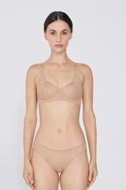 Paris Recycled Lace Unpadded Balconette Bra - Balconette - Women | Tezenis