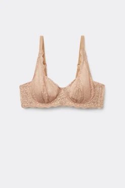 Paris Recycled Lace Unpadded Balconette Bra - Balconette - Women | Tezenis
