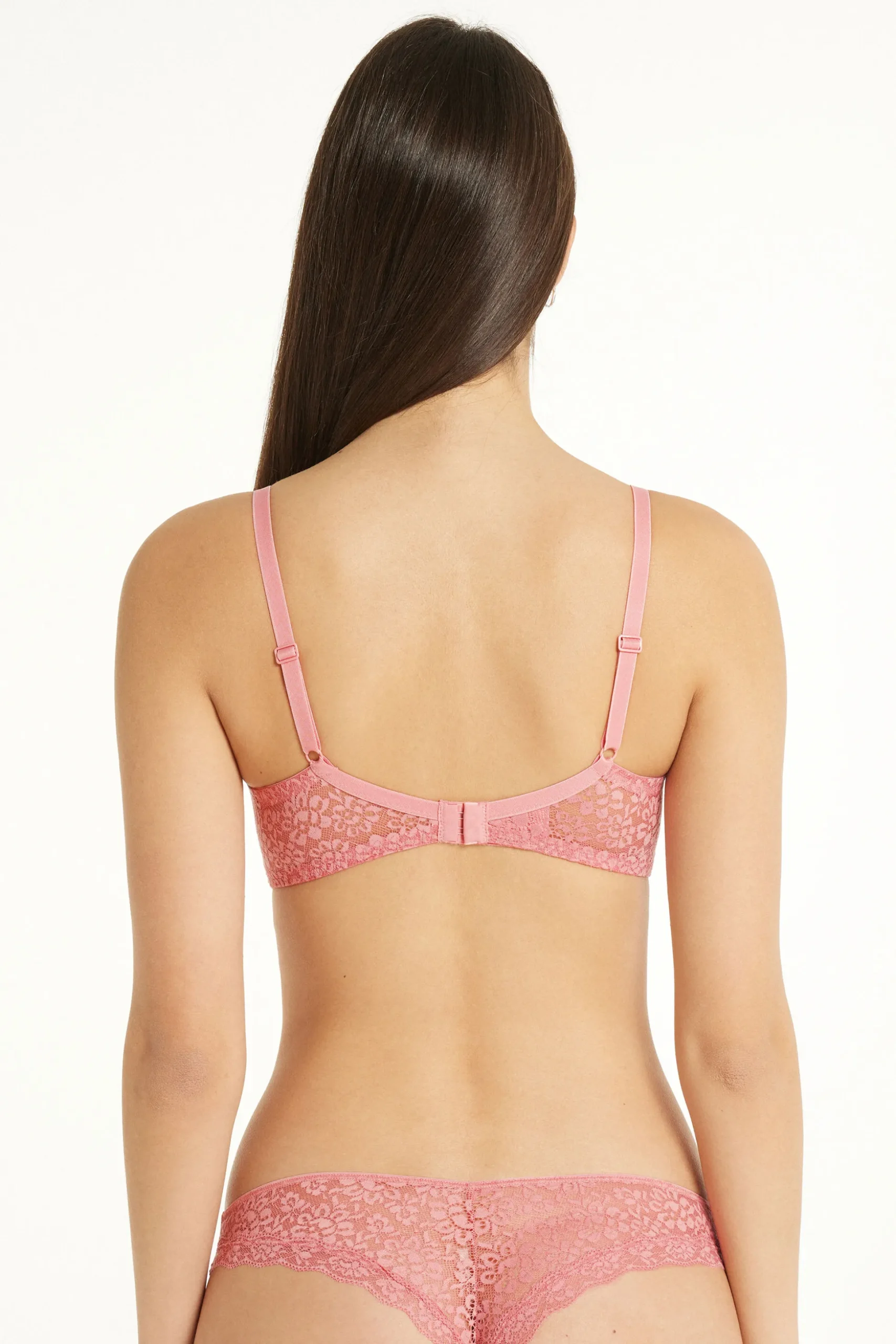 Paris Recycled Lace Unpadded Balconette Bra - Balconette - Women | Tezenis