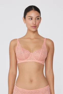 Paris Recycled Lace Unpadded Balconette Bra - Balconette - Women | Tezenis