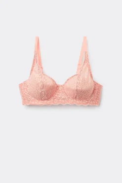 Paris Recycled Lace Unpadded Balconette Bra - Balconette - Women | Tezenis