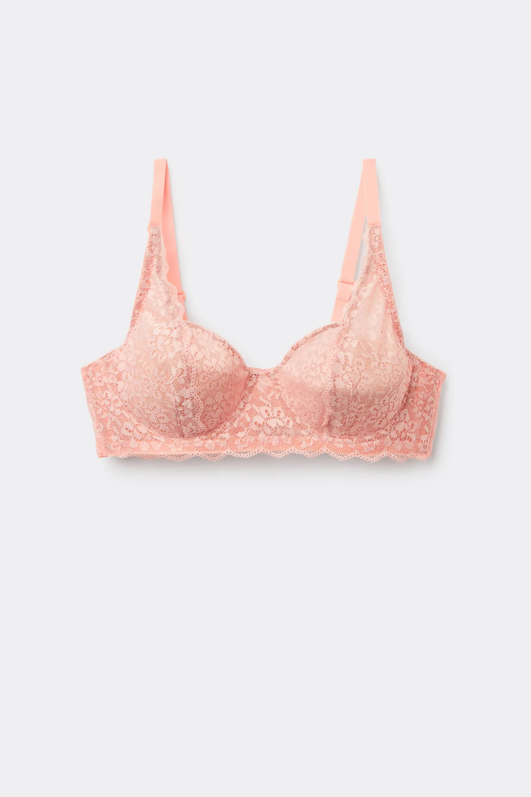 Paris Recycled Lace Unpadded Balconette Bra - Balconette - Women | Tezenis