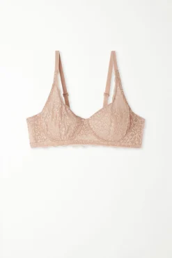 Paris Recycled Lace Unpadded Balconette Bra - Balconette - Women | Tezenis