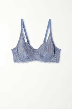 Paris Recycled Lace Unpadded Balconette Bra - Balconette - Women | Tezenis