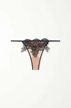 Parisienne Lace String Thong - G-strings And Thongs - Women | Tezenis