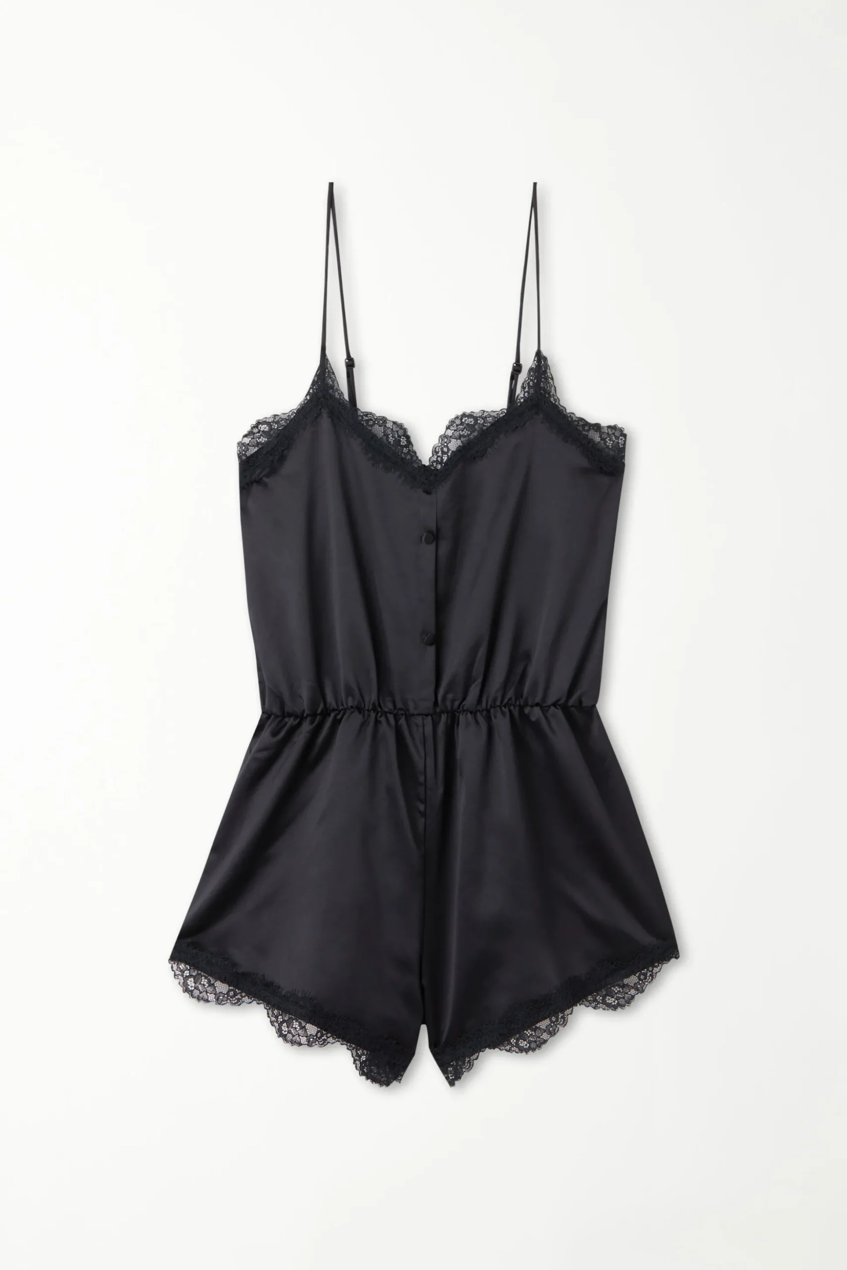 Pastel Baby Satin Babydoll Romper - Nightdresses And Robes - Women | Tezenis