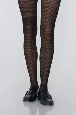 Patterned 40 Denier Tights - Patterned - Women | Tezenis