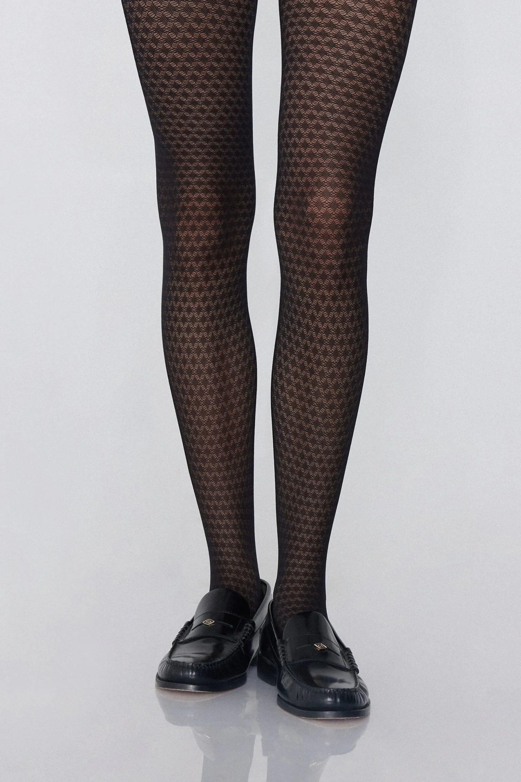 Patterned 40 Denier Tights - Patterned - Women | Tezenis