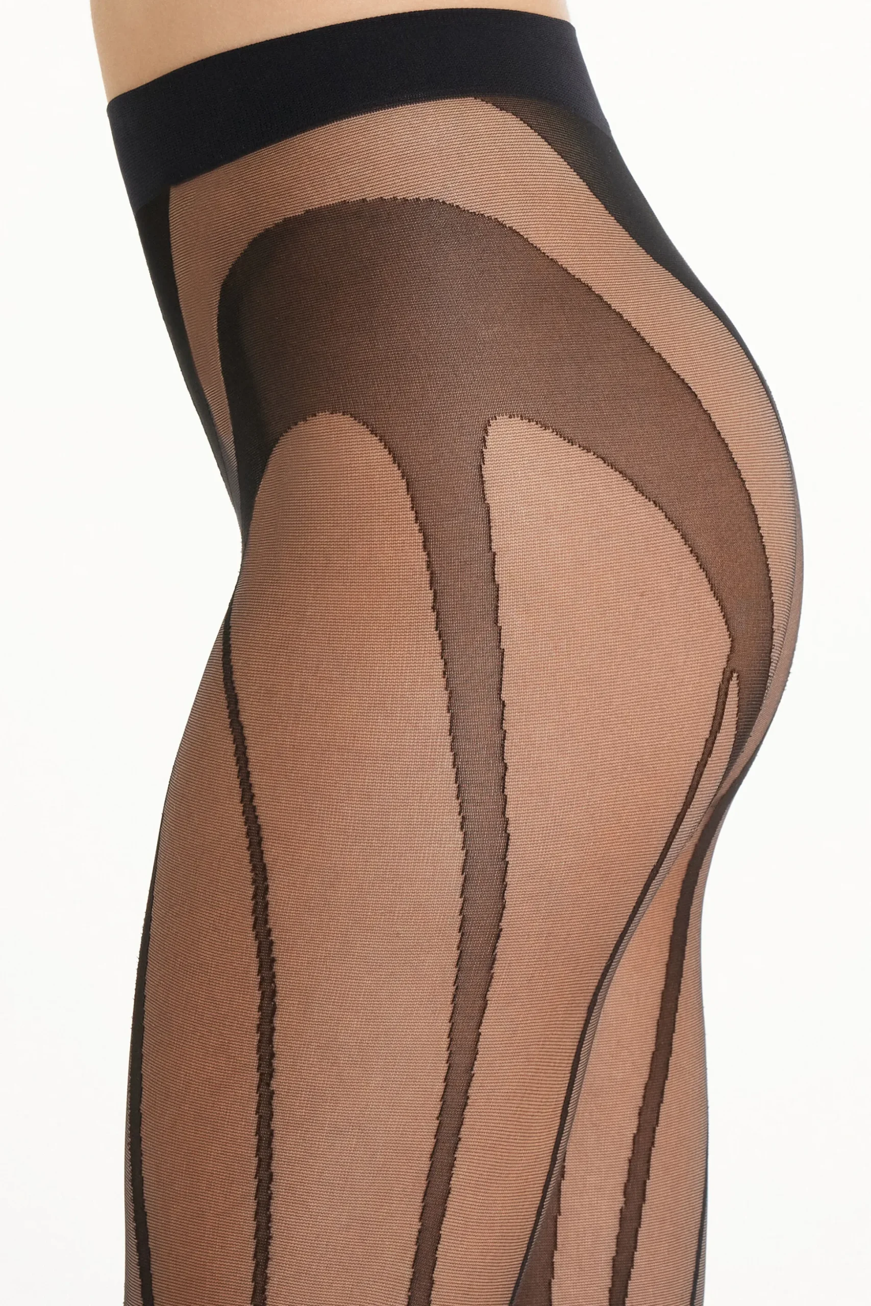 Patterned 20 Denier Tights - Patterned - Women | Tezenis