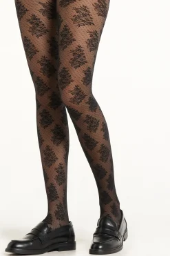 Patterned 20 Denier Tights - Patterned - Women | Tezenis