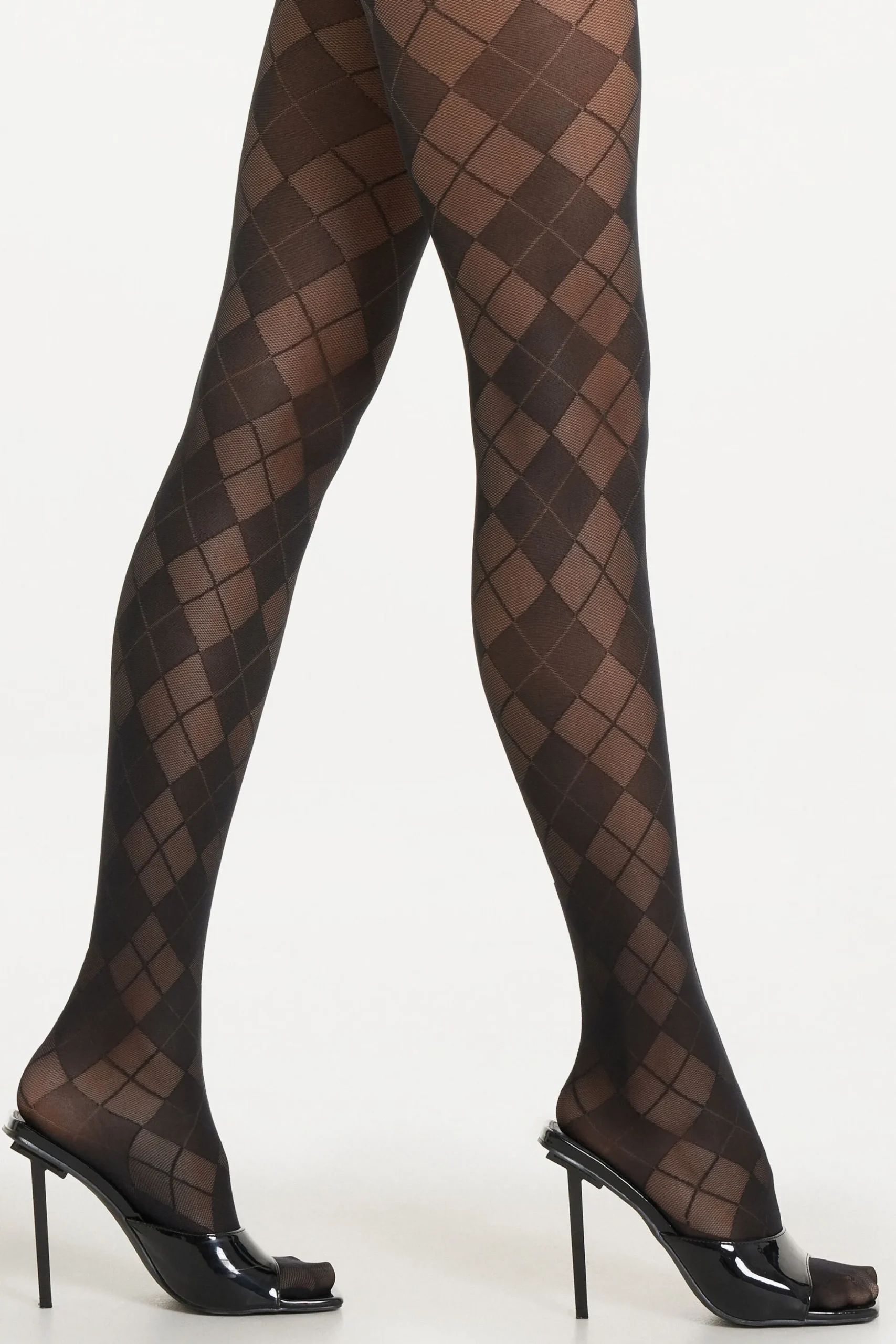 Patterned 40 Denier Tights - Patterned - Women | Tezenis