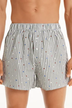 Patterned Cotton Cloth Boxers - Boxers - Men | Tezenis
