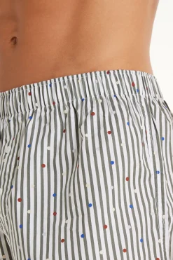 Patterned Cotton Cloth Boxers - Boxers - Men | Tezenis