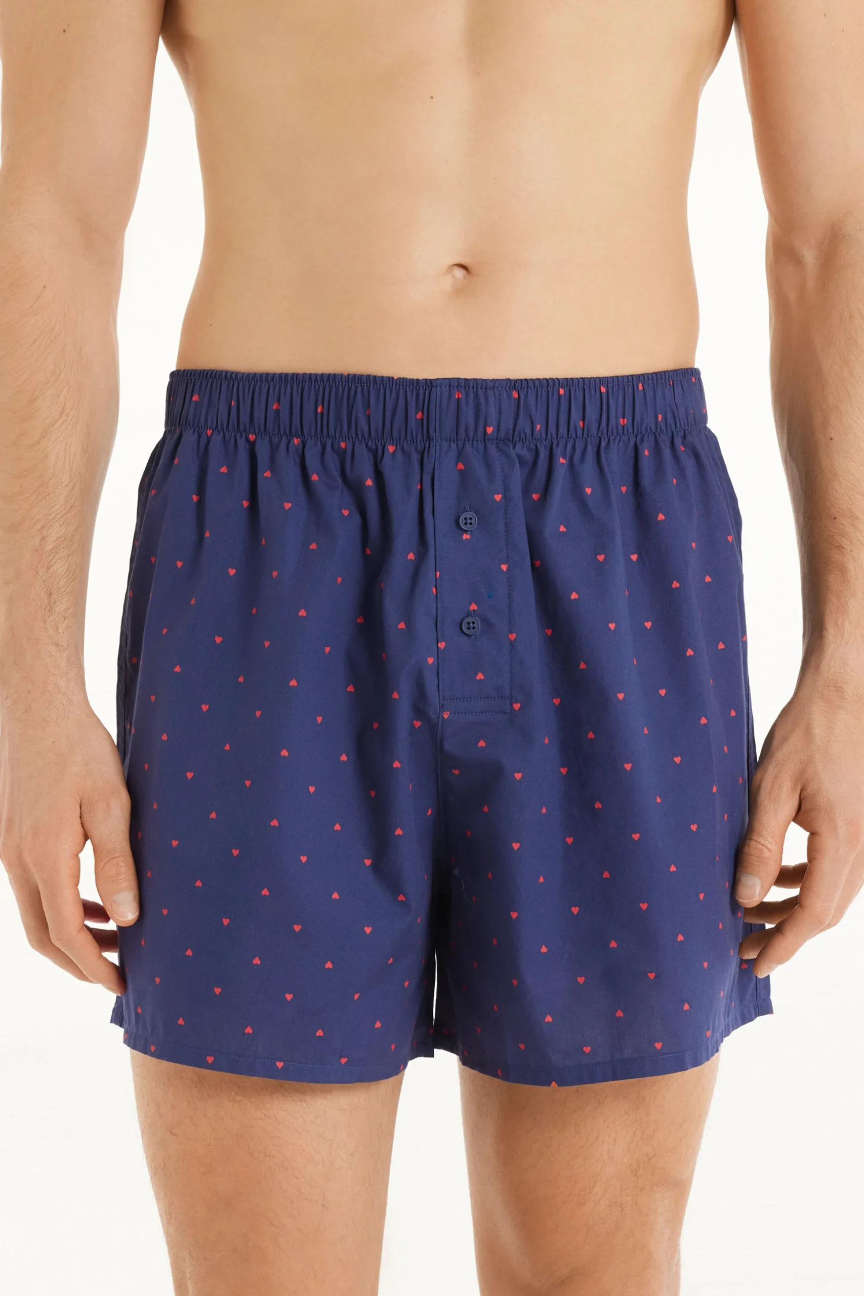Patterned Cotton Cloth Boxers - Boxers - Men | Tezenis