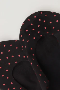 Patterned Cotton No-Show Socks - Socks - Women | Tezenis