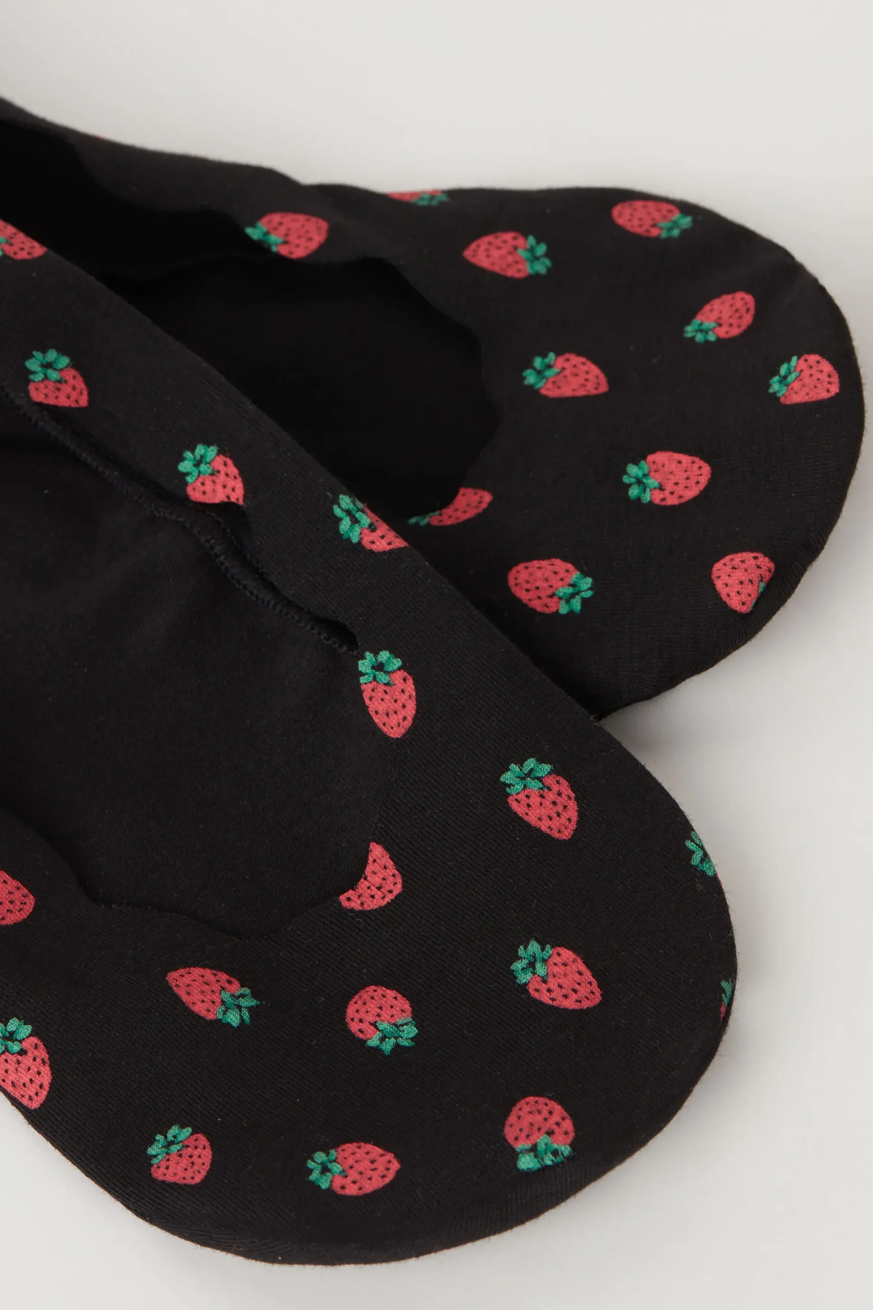 Patterned Cotton No-Show Socks - Socks - Women | Tezenis