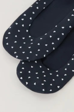 Patterned Cotton No-Show Socks - Socks - Women | Tezenis