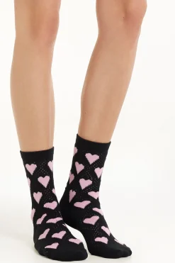 Patterned Crew Socks - Socks - Women | Tezenis
