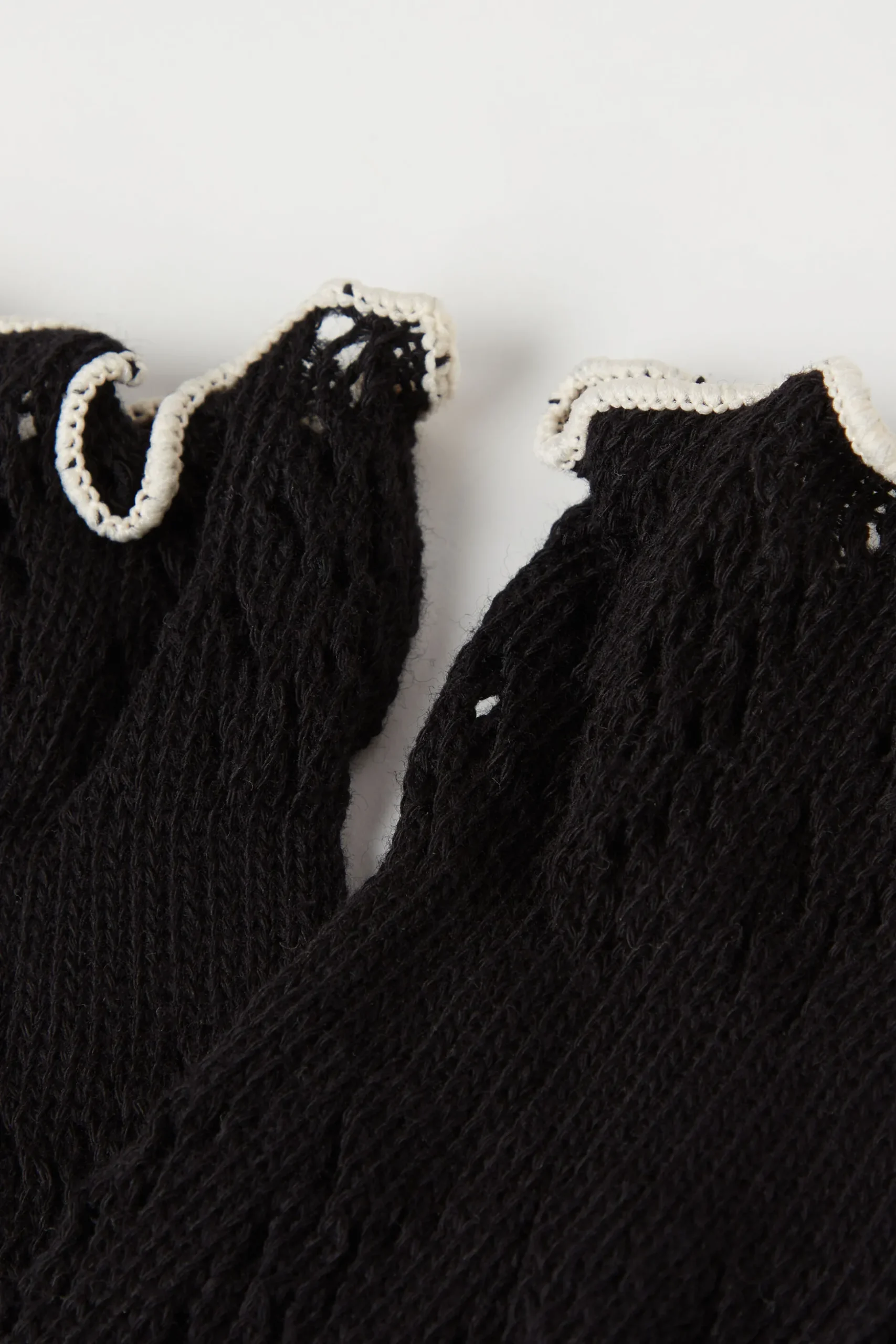 Patterned Openwork Crew Socks - Socks - Women | Tezenis