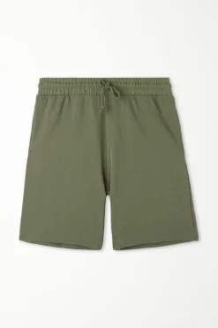Pocket Shorts In Cotton Fleece - Shorts - Men | Tezenis