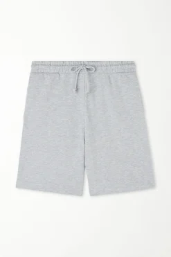 Pocket Shorts In Cotton Fleece - Shorts - Men | Tezenis