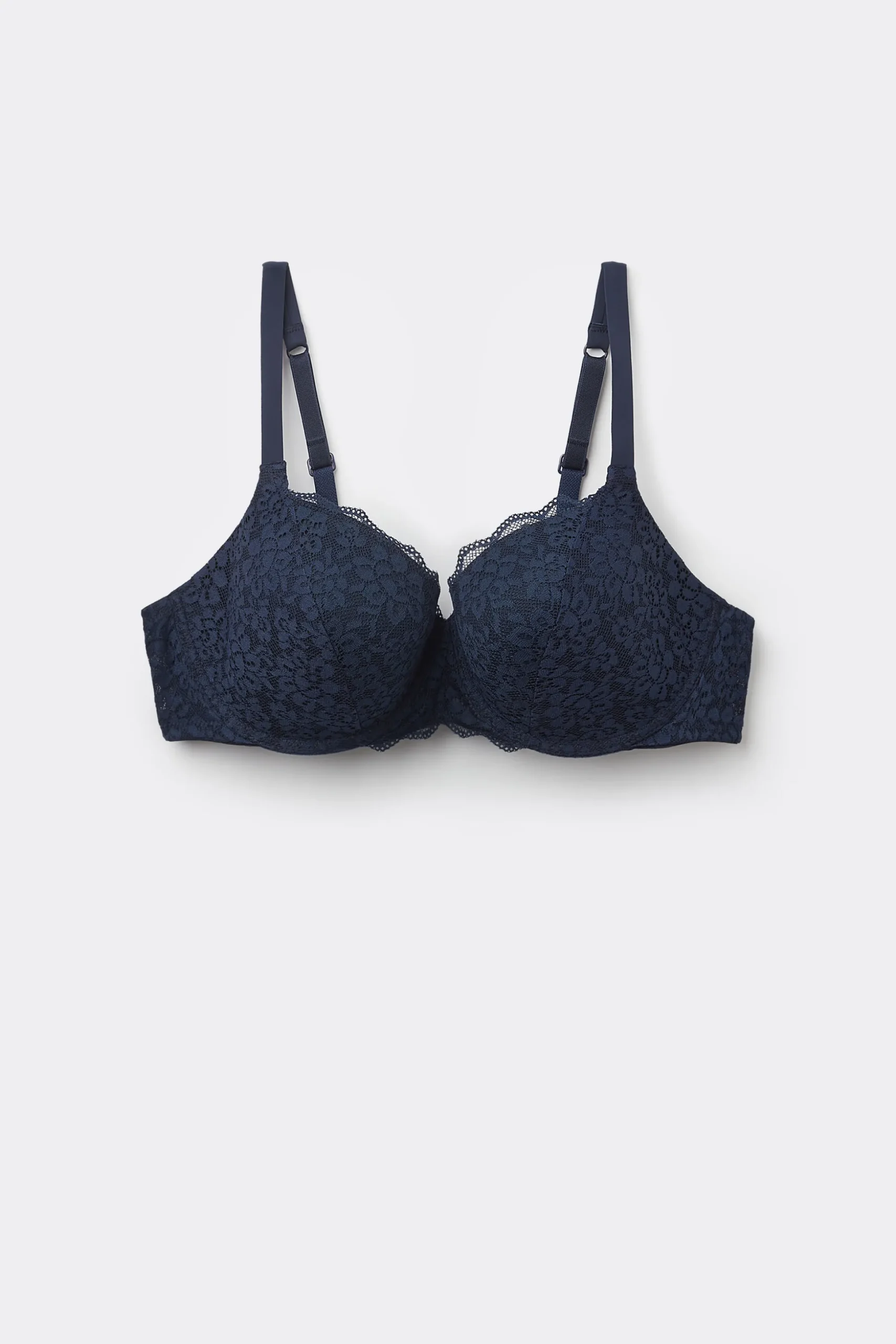 Prague Full Cover Recycled Lace Balconette Bra - Balconette - Women | Tezenis