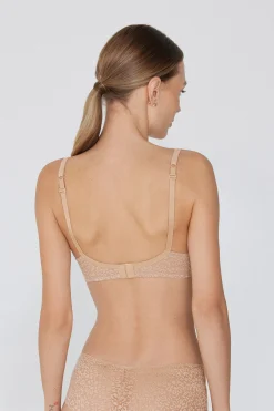 Prague Full Cover Recycled Lace Balconette Bra - Balconette - Women | Tezenis