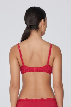 Prague Full Cover Recycled Lace Balconette Bra - Balconette - Women | Tezenis