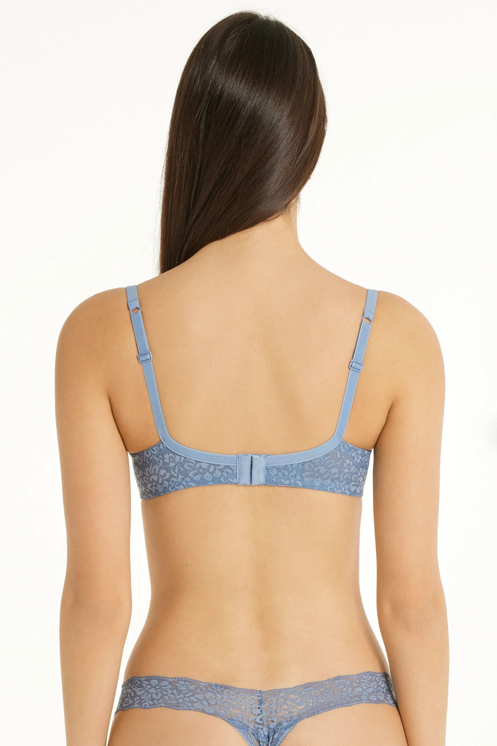 Prague Full Cover Recycled Lace Balconette Bra - Balconette - Women | Tezenis