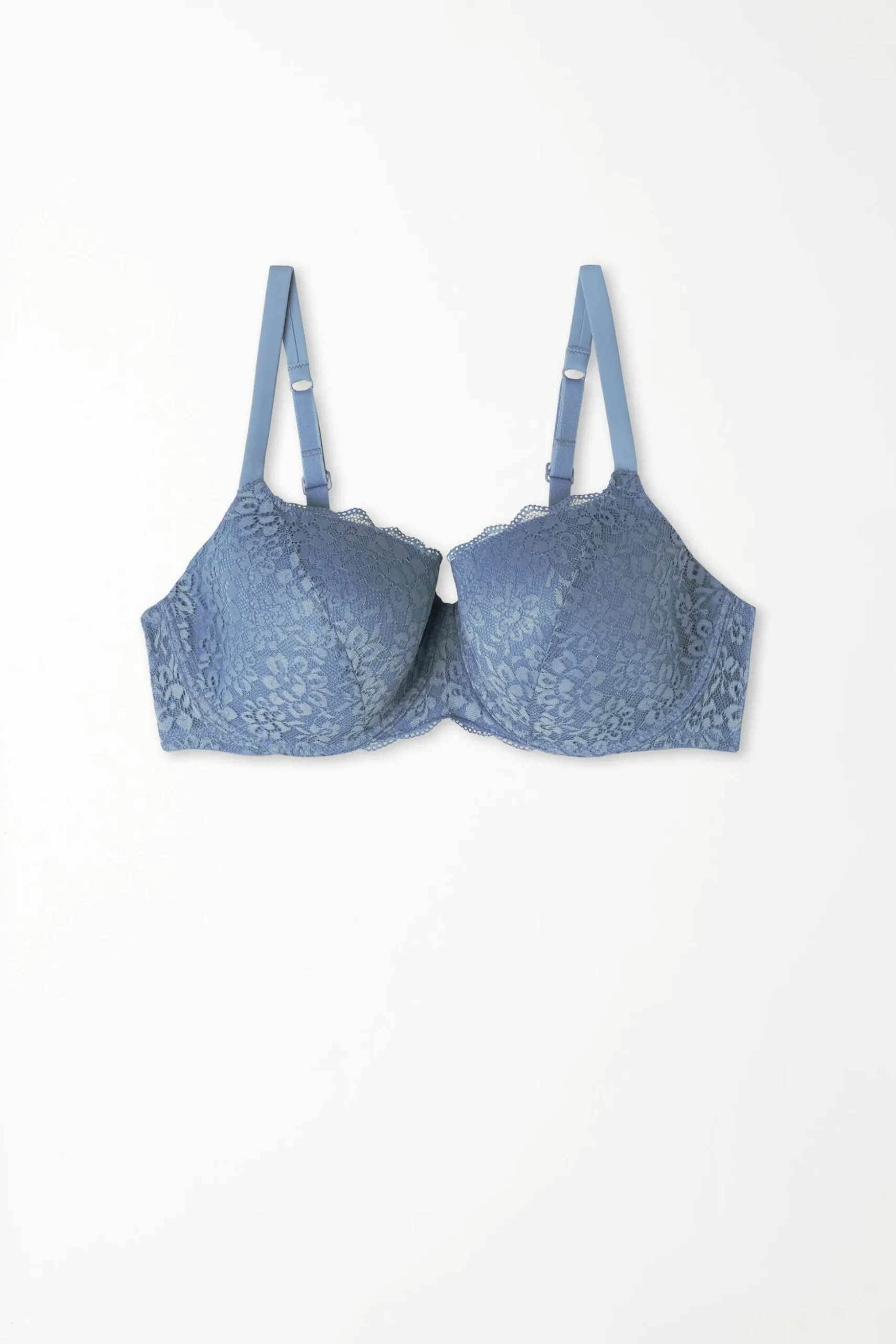 Prague Full Cover Recycled Lace Balconette Bra - Balconette - Women | Tezenis