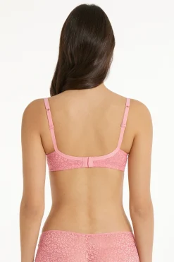 Prague Full Cover Recycled Lace Balconette Bra - Balconette - Women | Tezenis