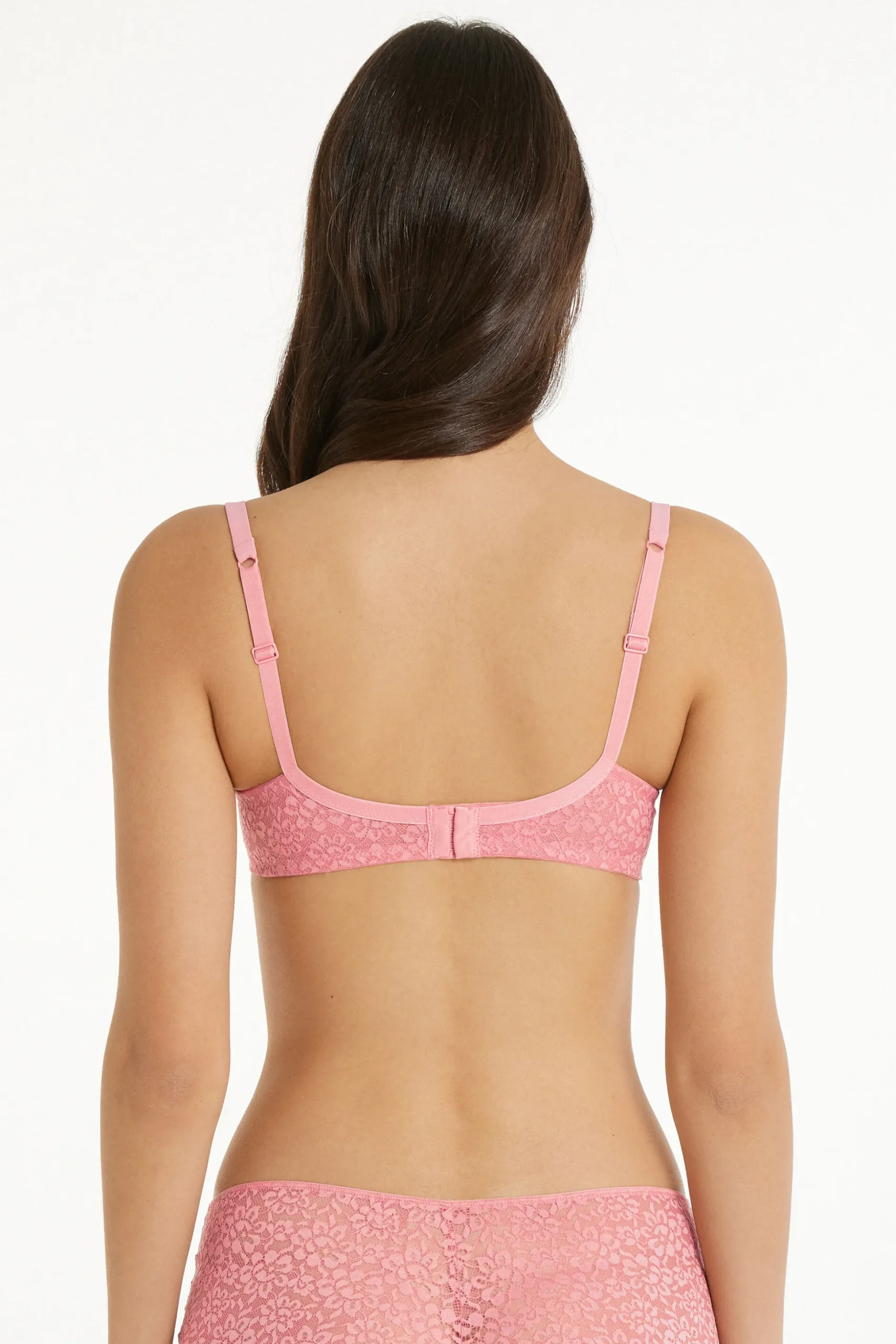 Prague Full Cover Recycled Lace Balconette Bra - Balconette - Women | Tezenis