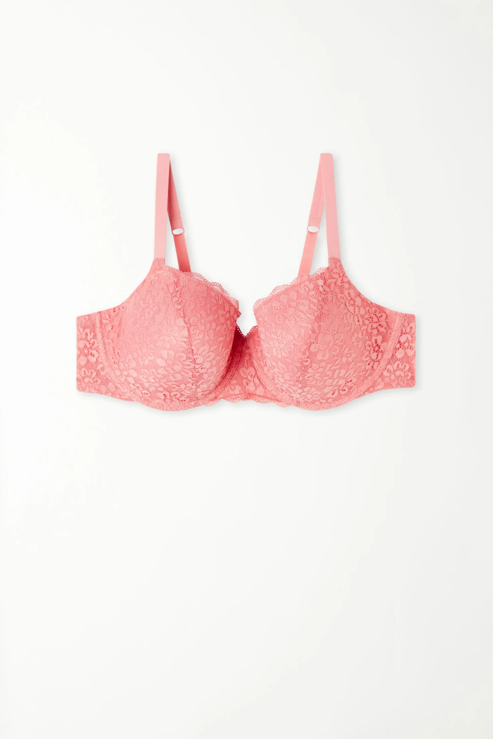 Prague Full Cover Recycled Lace Balconette Bra - Balconette - Women | Tezenis