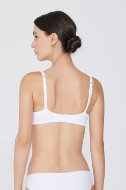 Prague Recycled Microfiber Full Coverage Balconette Bra - Balconette - Women | Tezenis